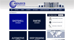 Desktop Screenshot of indusys.be